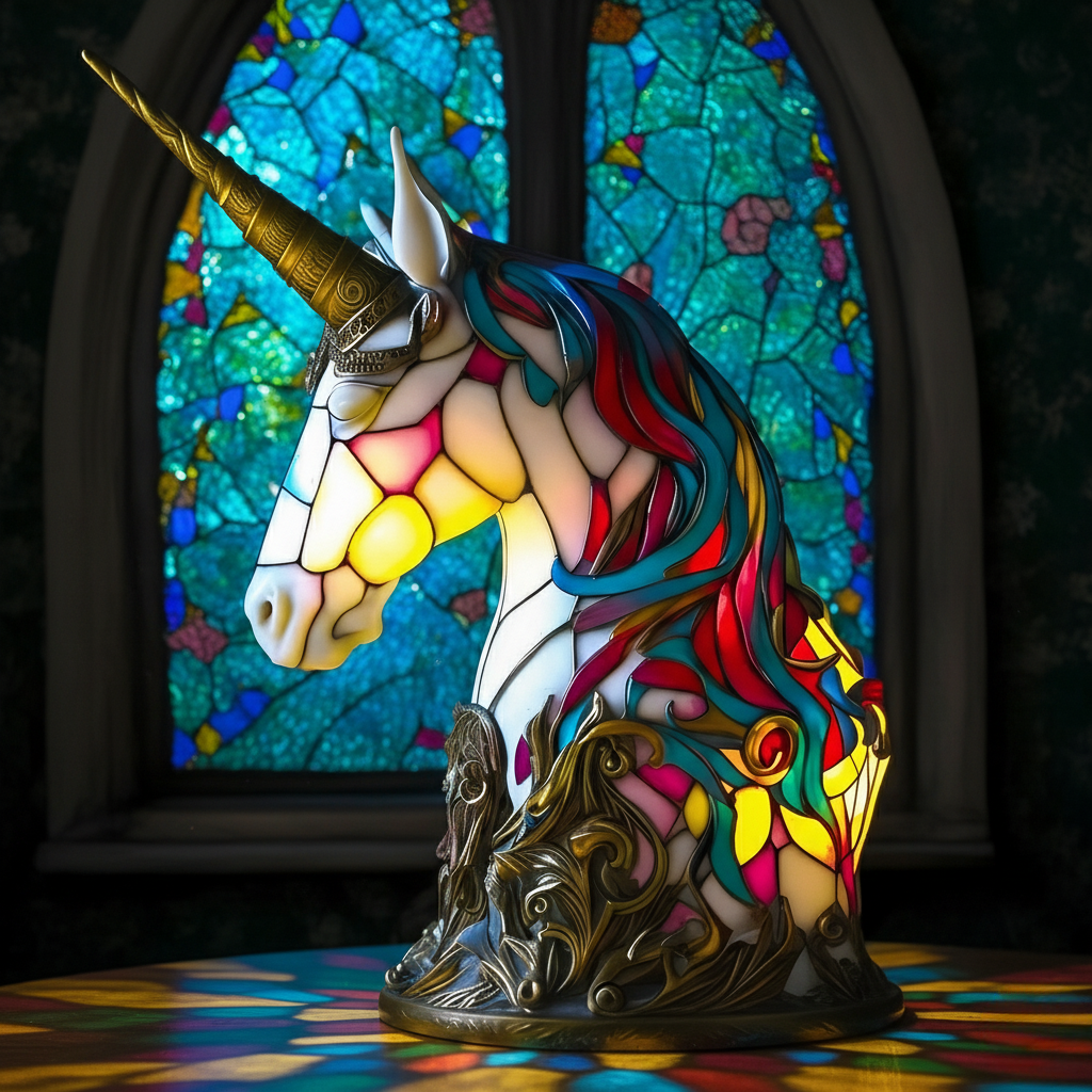Unicorn Luna – Enchanting LED Lamp