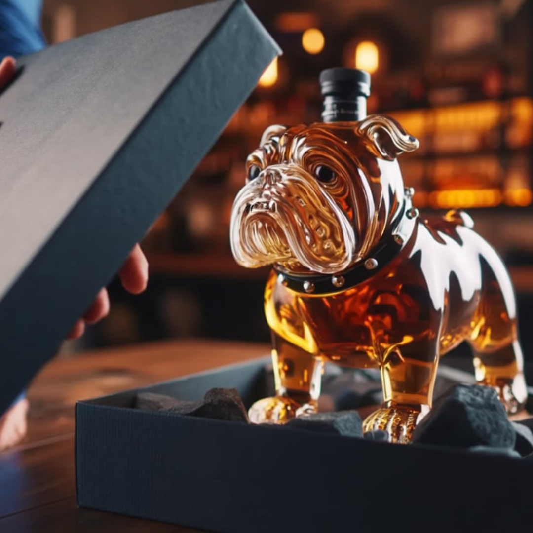Bulldog β Whiskey Bottle