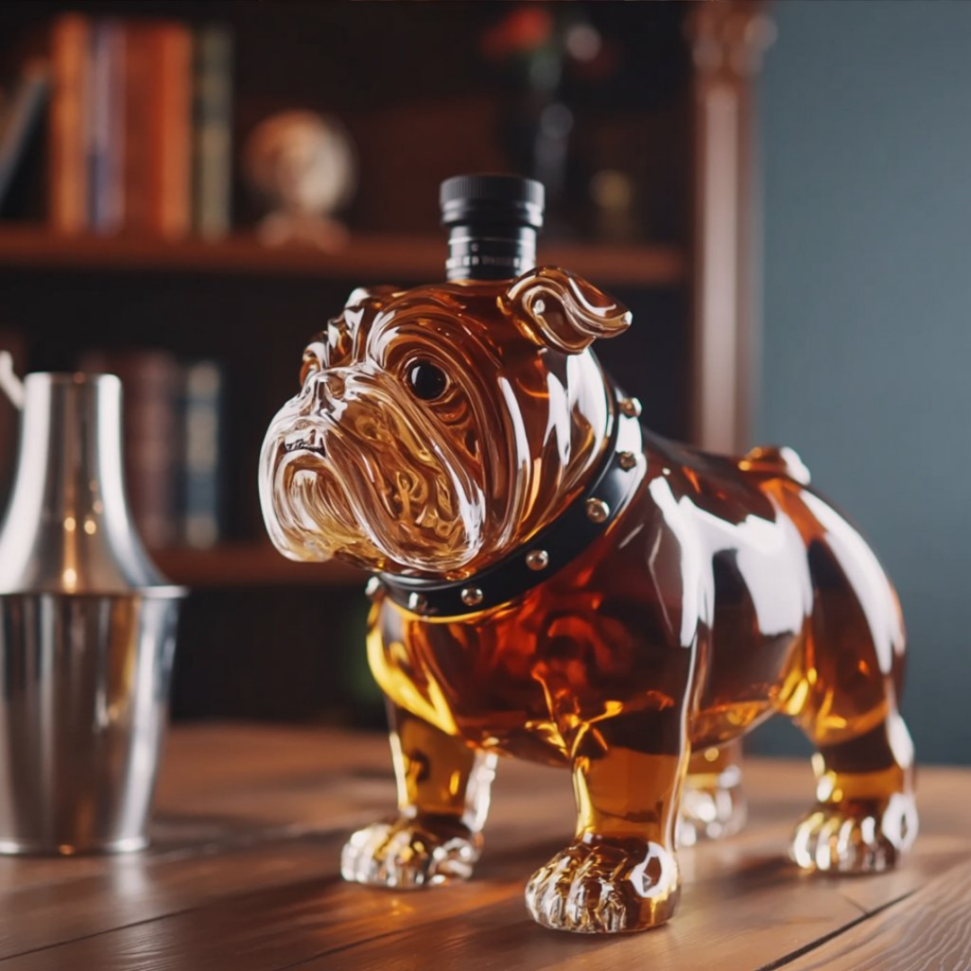 Bulldog β Whiskey Bottle