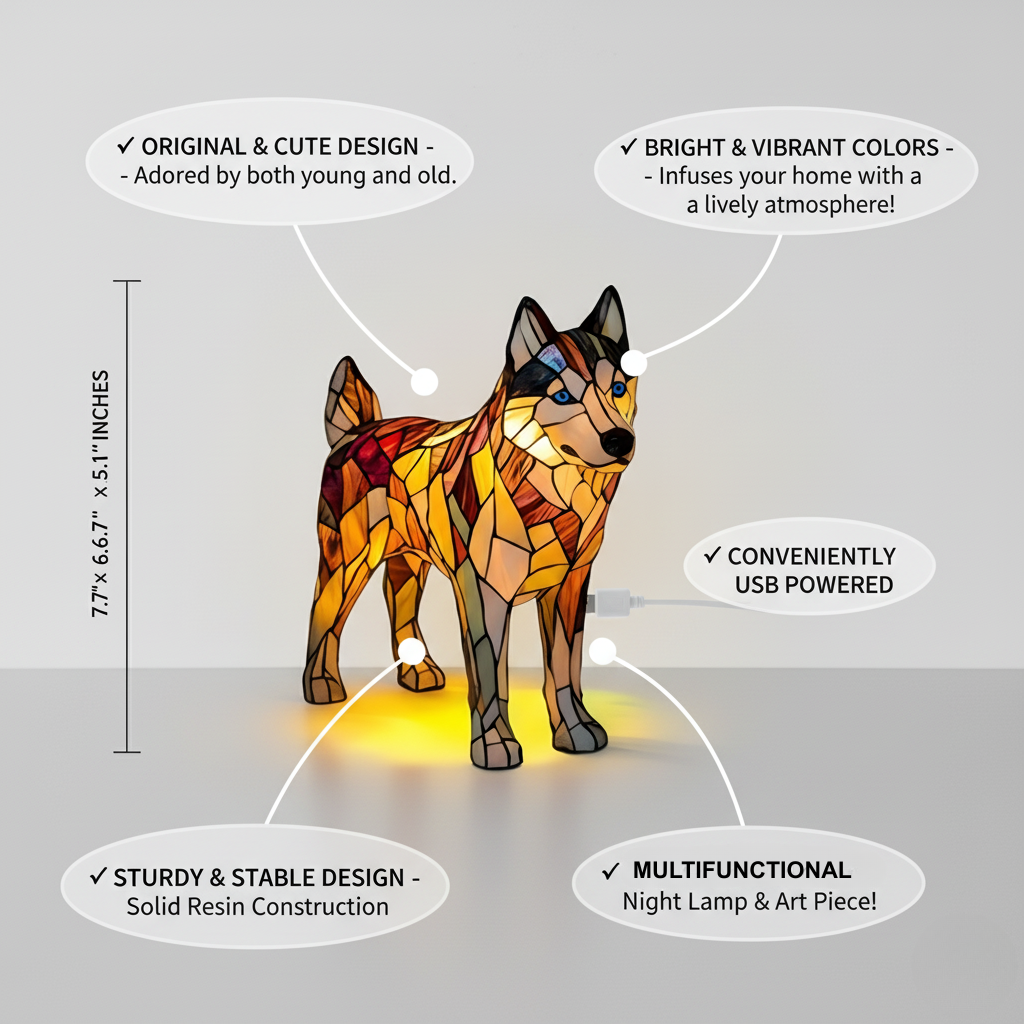 Nala – Enchanted LED Dog Lamp