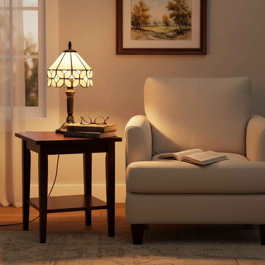 Antique Baroque Style LED Lamp
