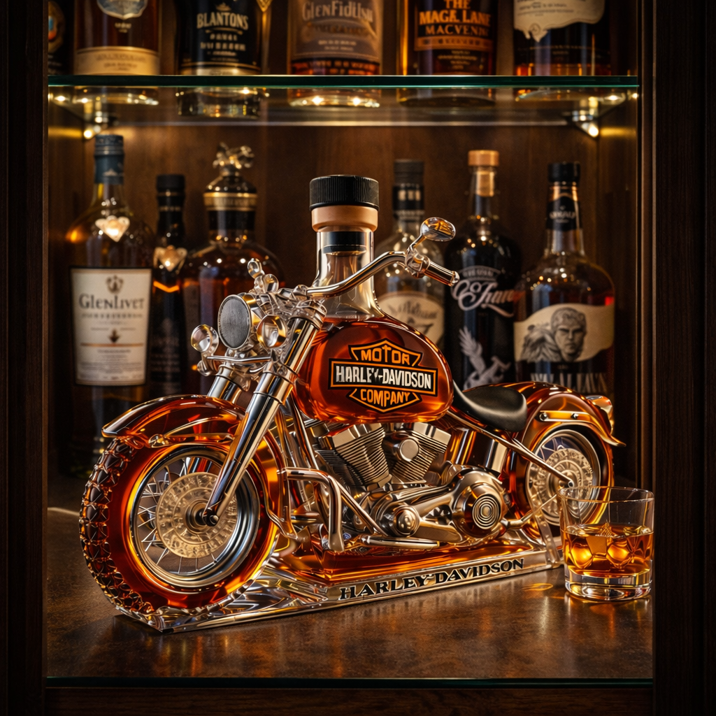 Whiskey Bottle β Collector's Motorcycle Edition