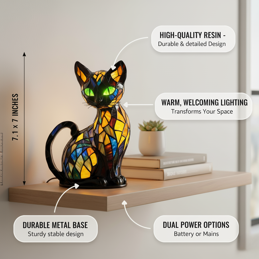 Cat – Graceful LED Lamp