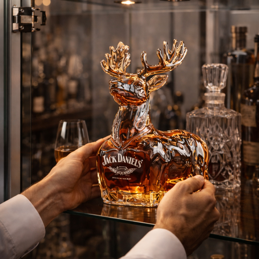 Reindeer β Whiskey Bottle Christmas Edition