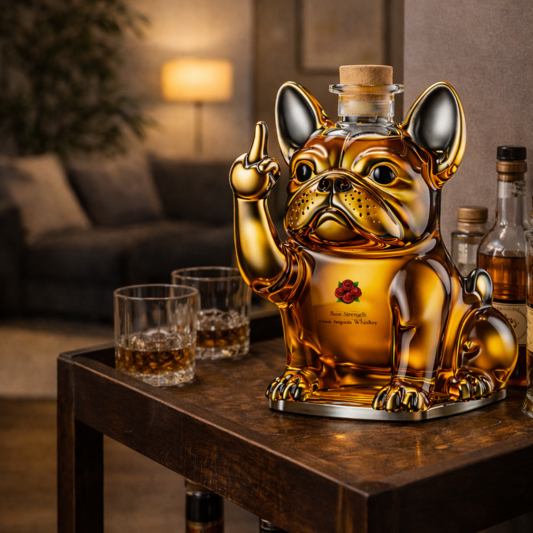 Whiskey Flask – Four-Legged Friends Edition