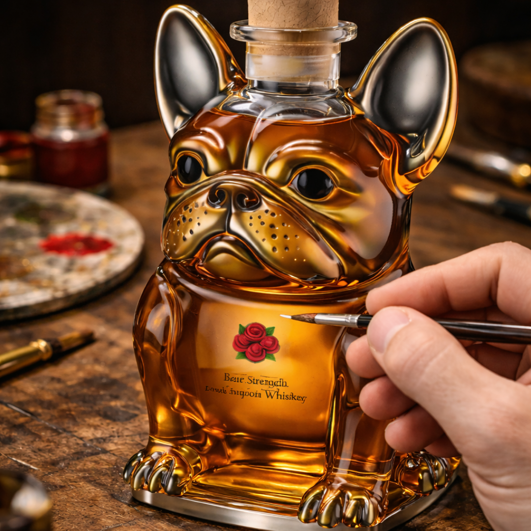 Whiskey Flask – Four-Legged Friends Edition