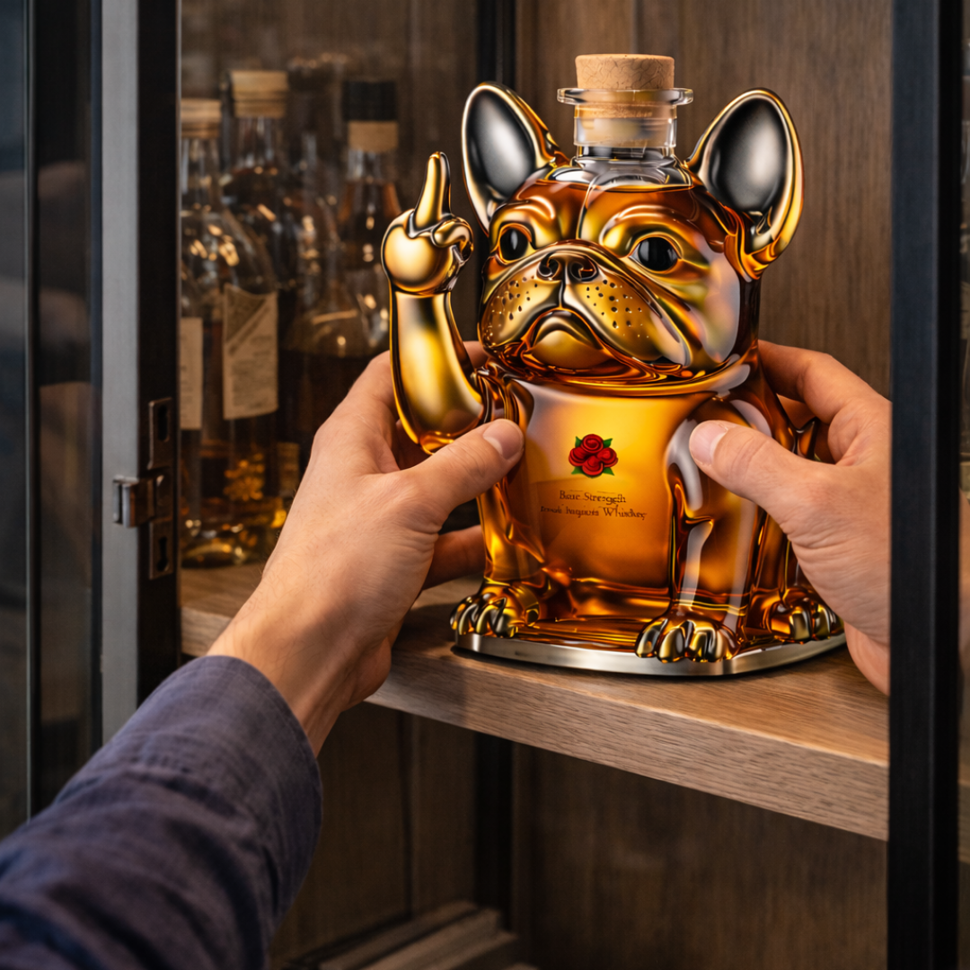 Whiskey Flask – Four-Legged Friends Edition