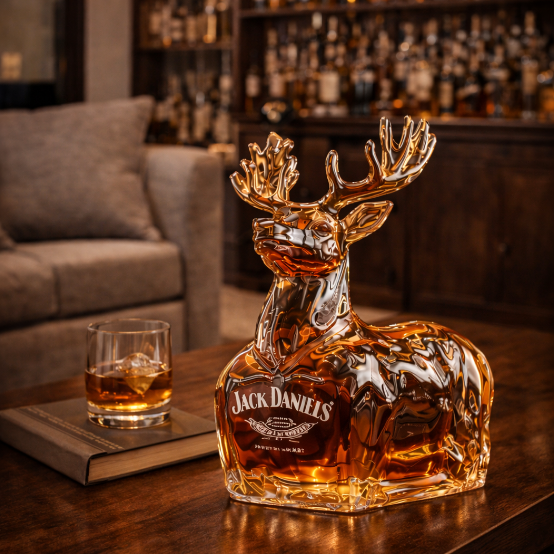 Reindeer – Whiskey Bottle Christmas Edition