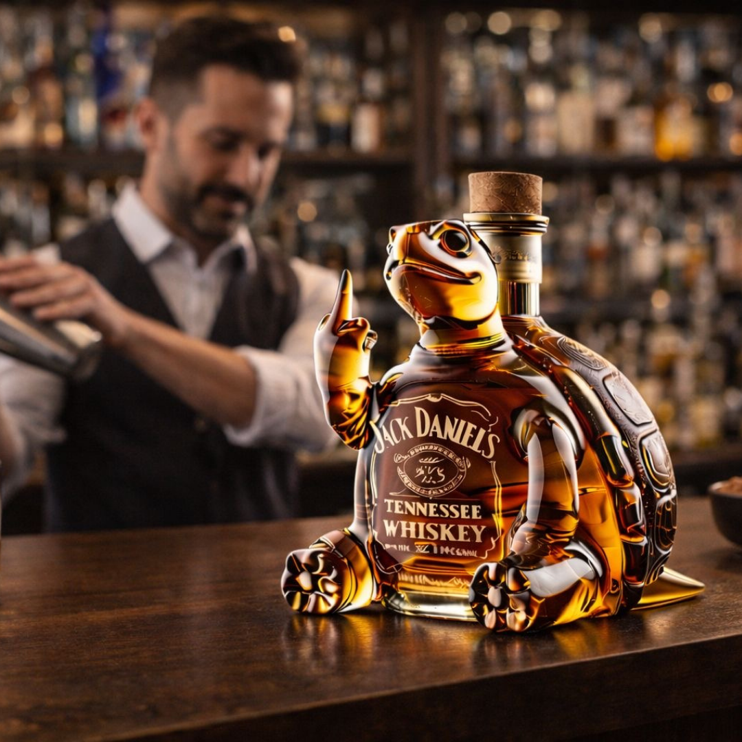 Turtle β Whiskey Bottle