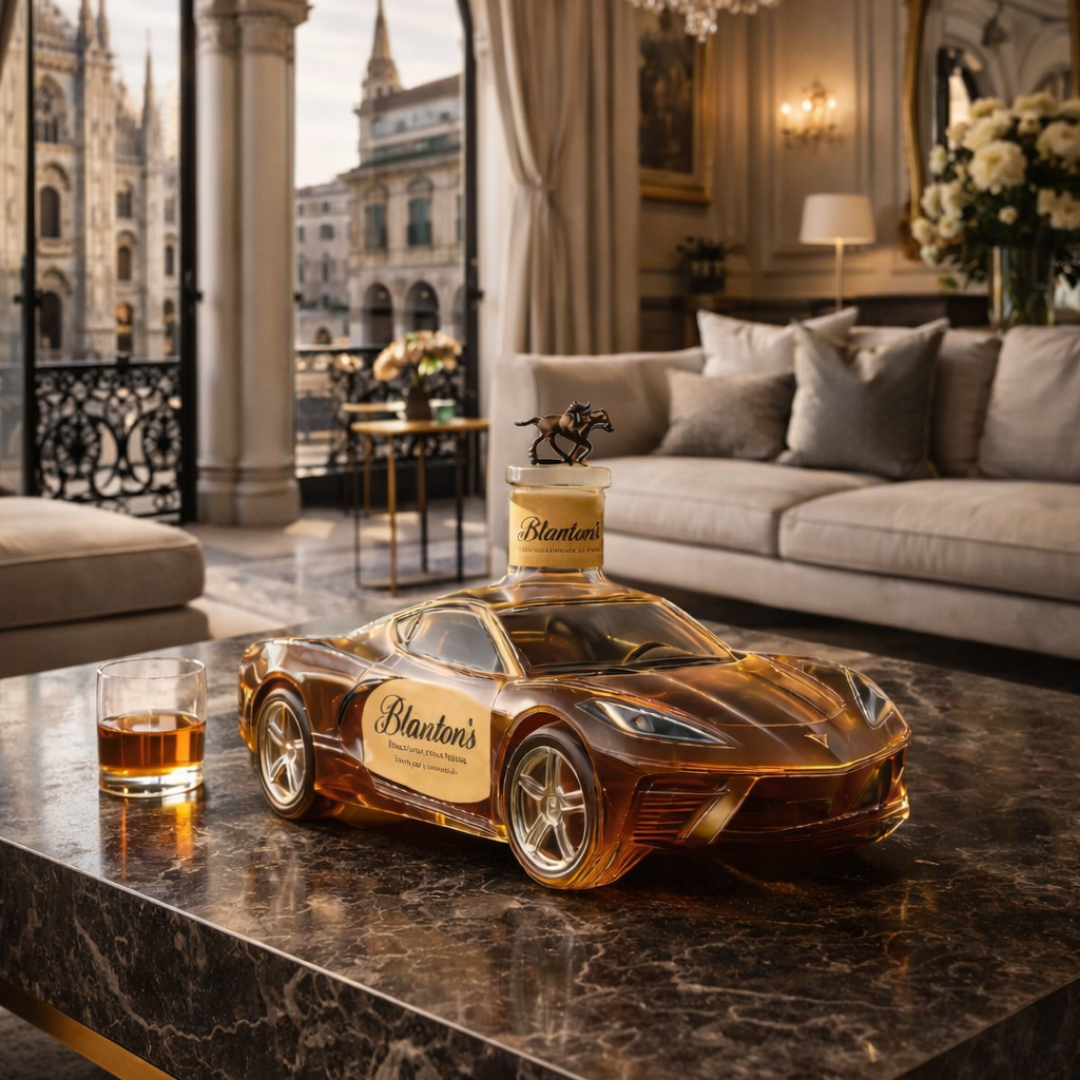 Whiskey Bottle – Sports Car Edition