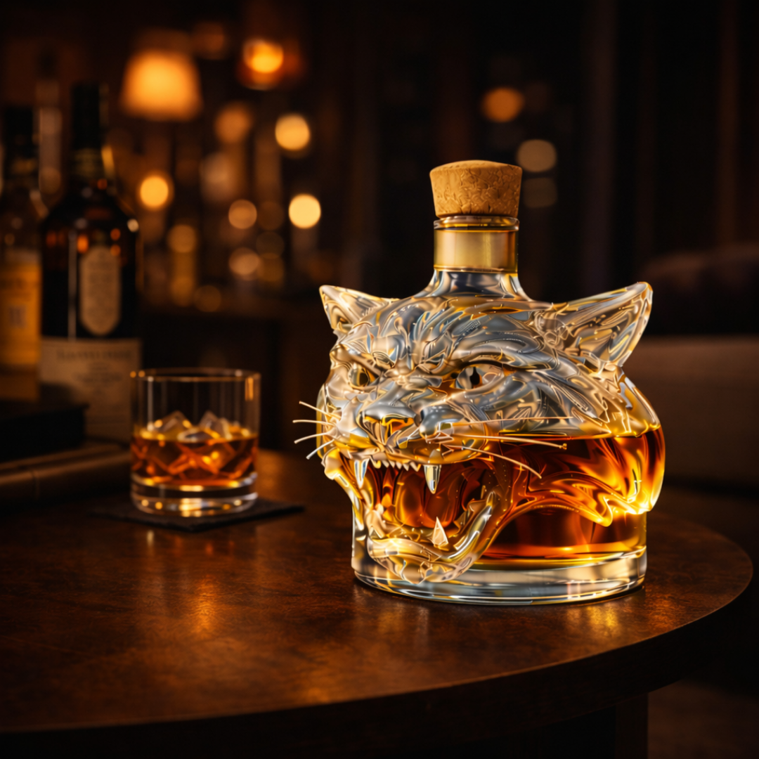 Tiger – Whiskey Decanter