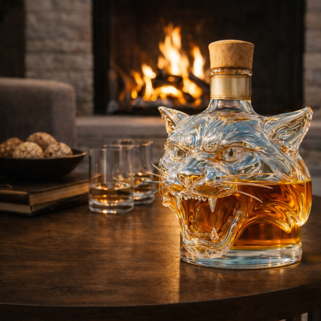 Tiger β Whiskey Decanter