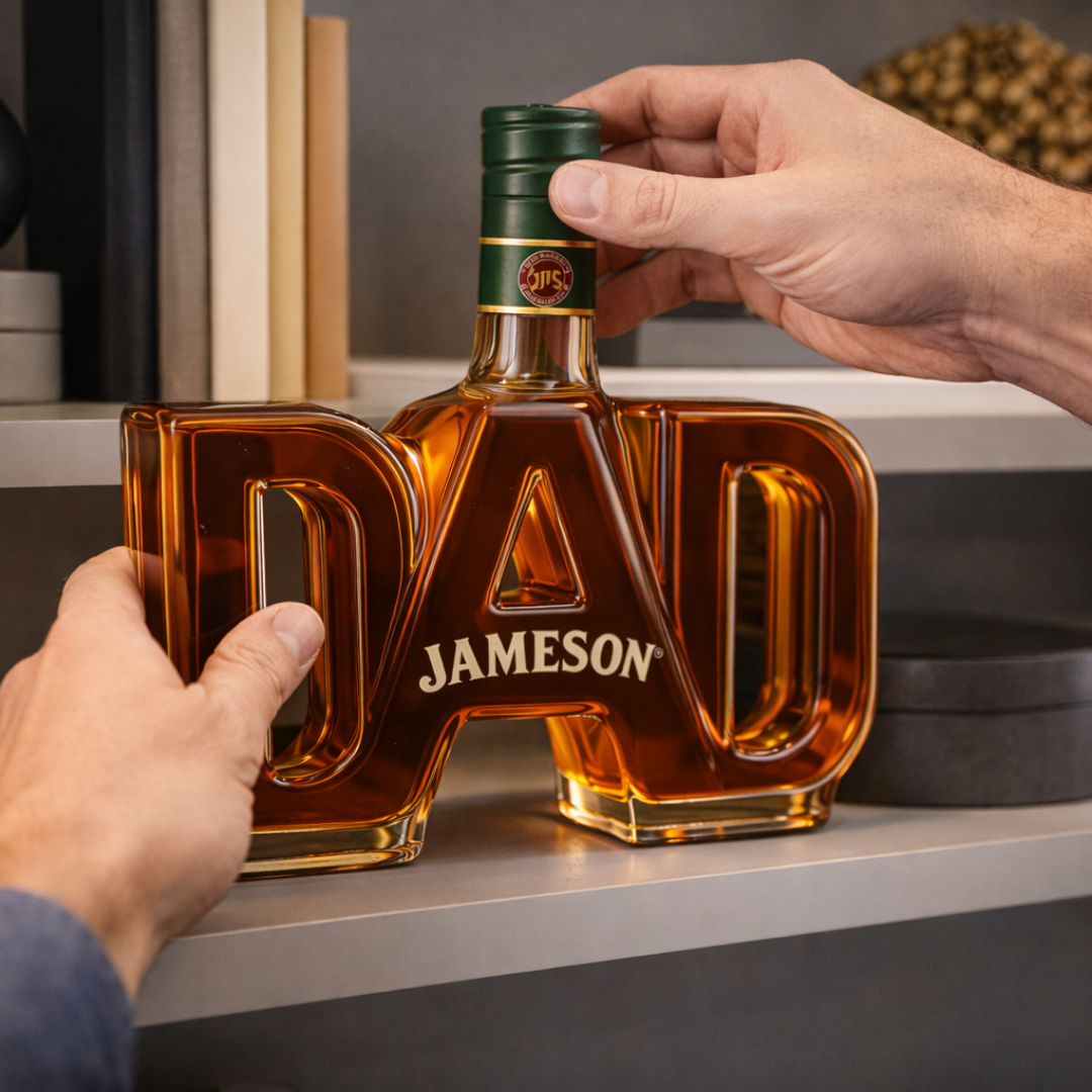 Whiskey Flask β Dad Edition