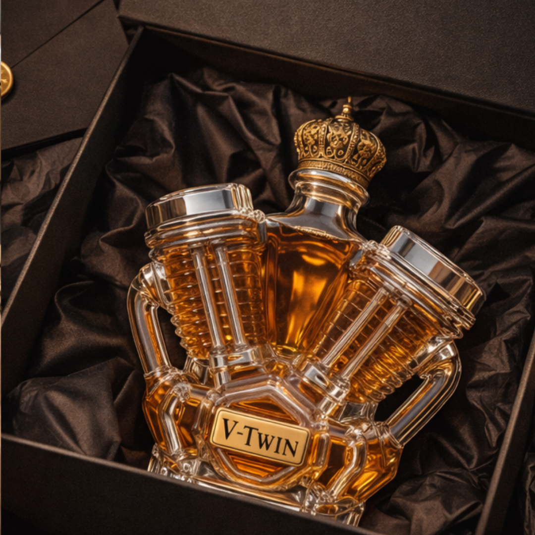 Whiskey Flask β V8 Engine Edition