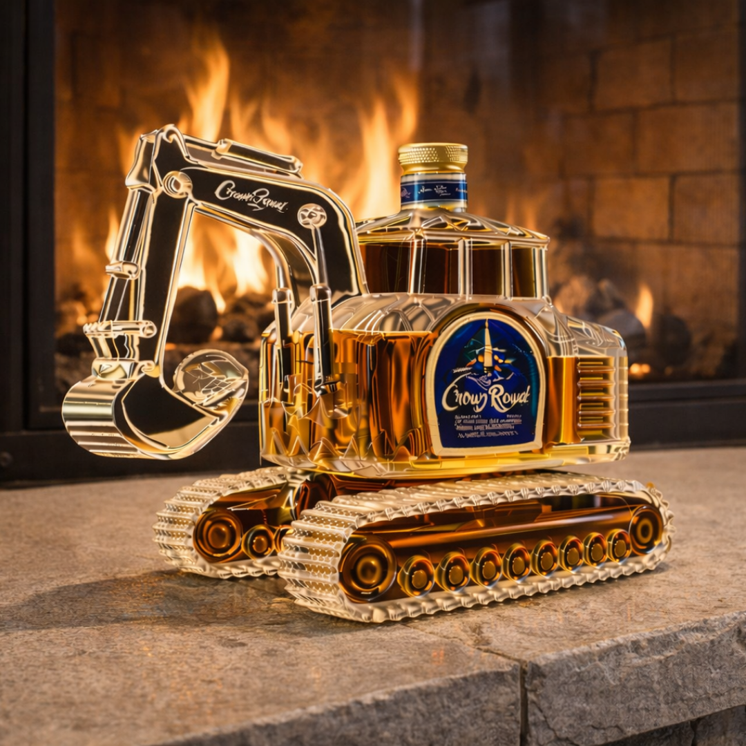 Whiskey Bottle – Excavator Edition