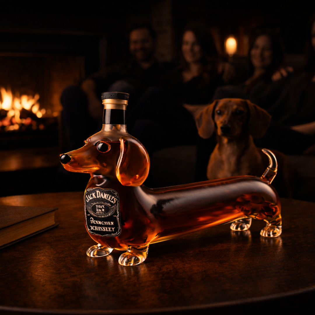 Dachshund β Whiskey Bottle