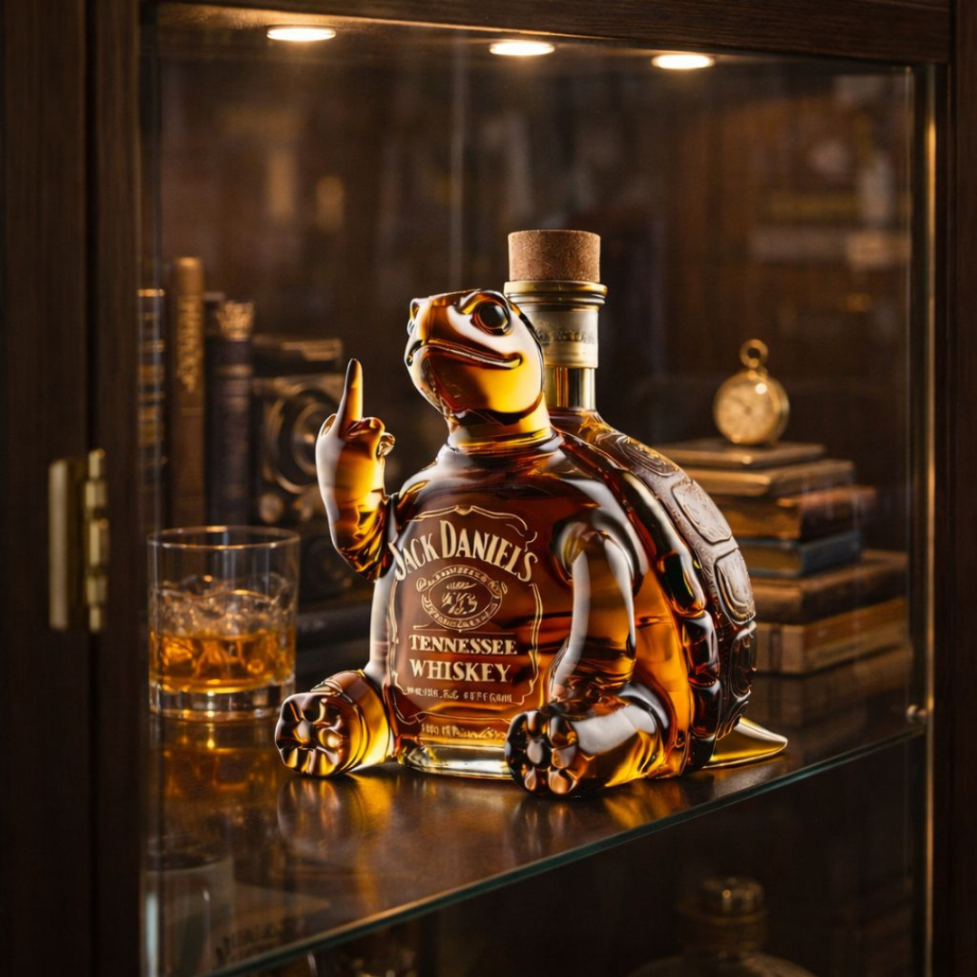 Turtle β Whiskey Bottle