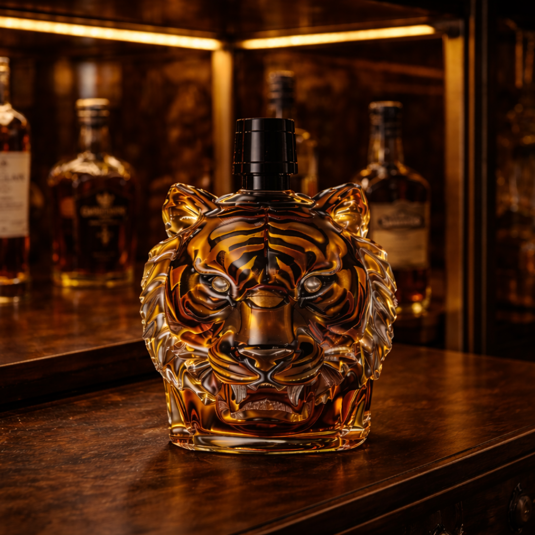 Tiger – Whiskey Carafe