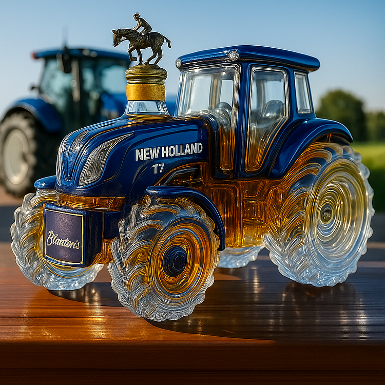 Tractor-Shaped Whiskey Carafe β Handmade