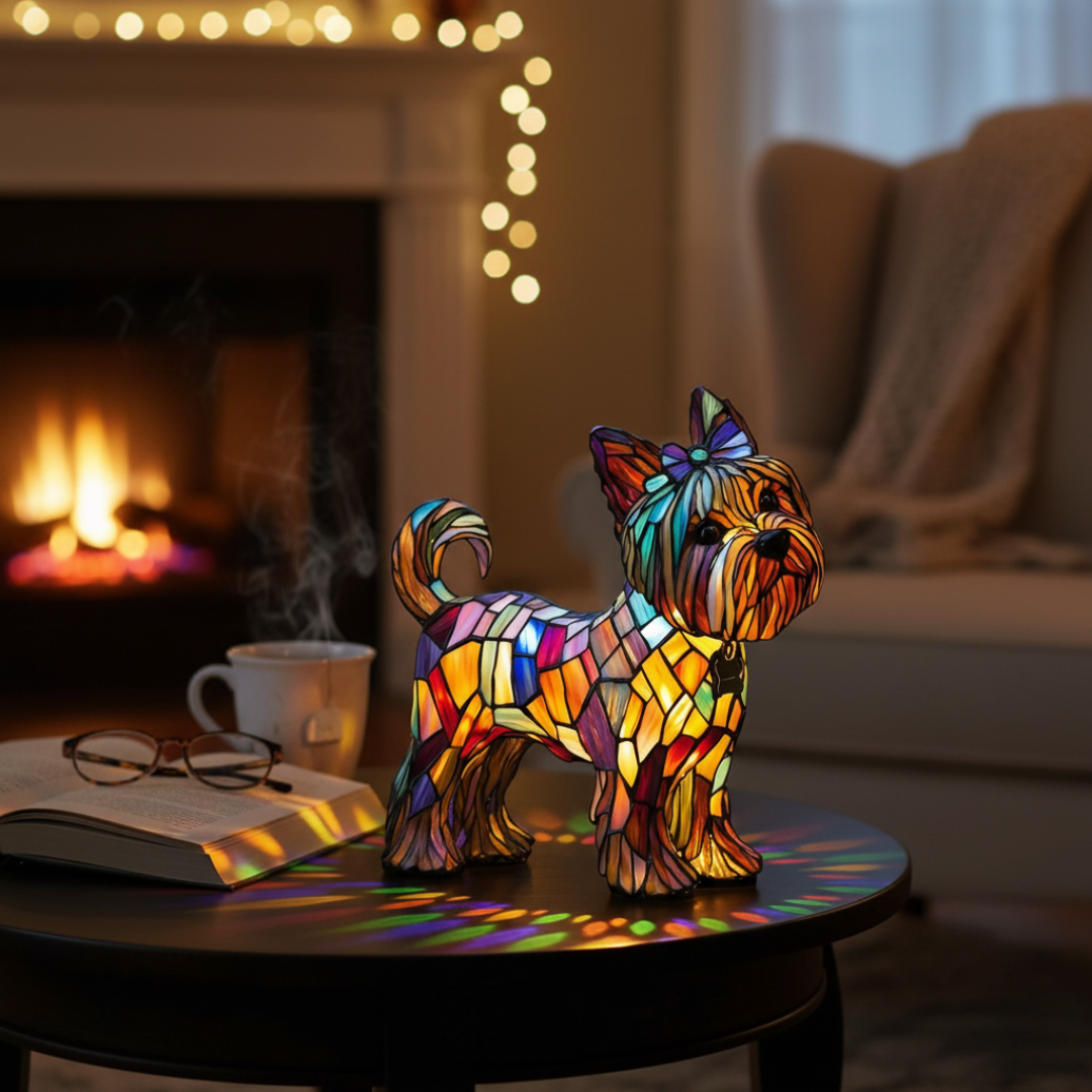 Yorkshire Terrier Luna – Radiant Lamp