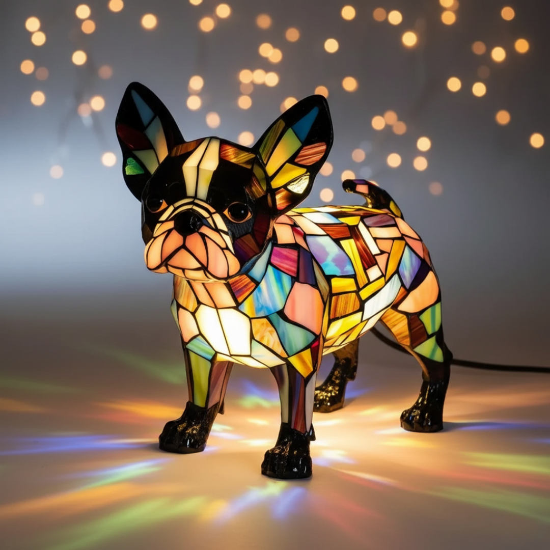Boston Terrier – LED Elegance Lamp