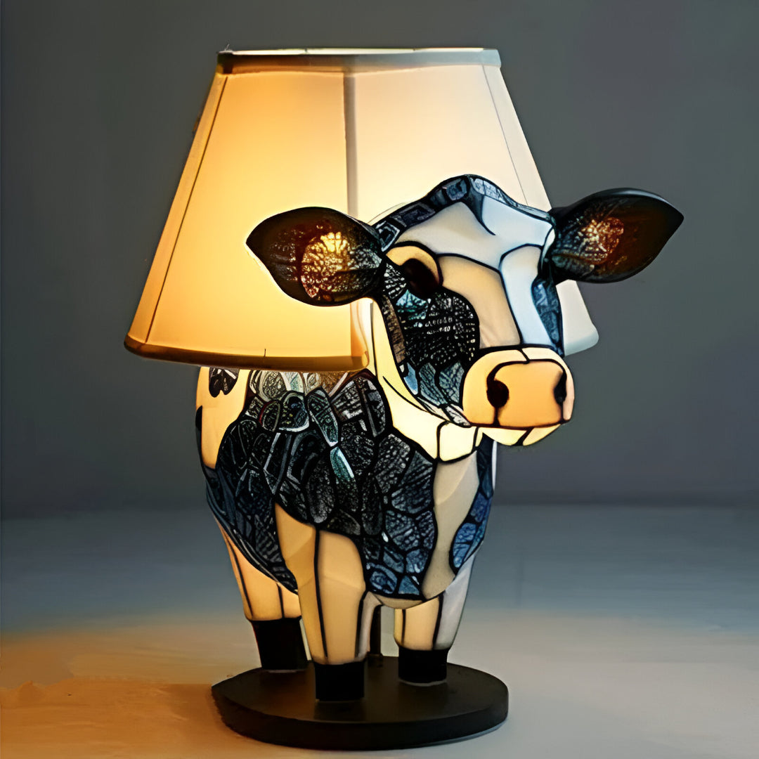 Holstein Cow – Enchanted LED Lamp