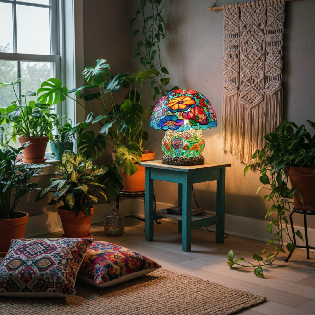 Mushroom – Frosted LED Lamp