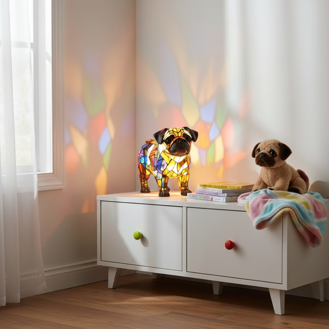 Pug Pippa – Eternal Light & Home Warmth