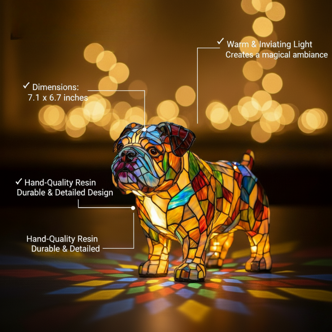 Bulldog – Elegant Steps LED Lamp