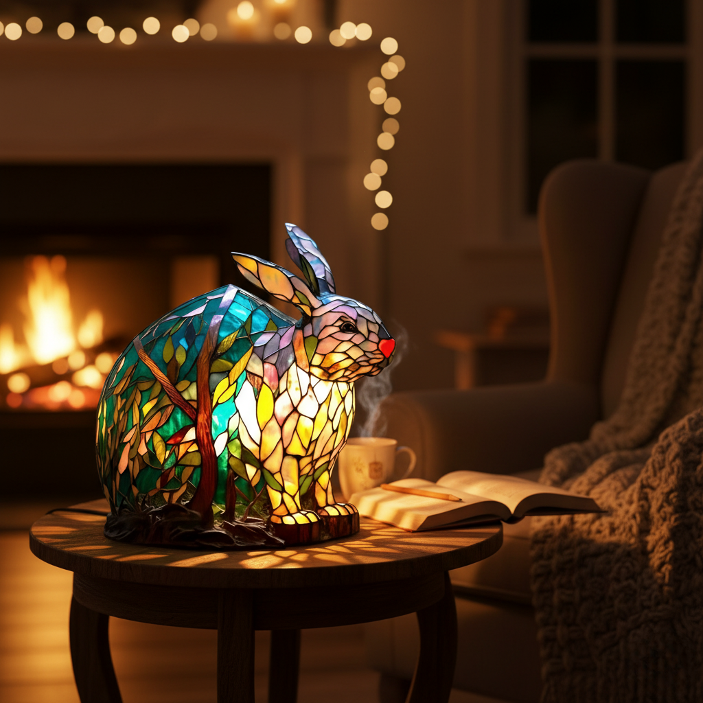 Rabbit Noppie – Vibrant LED Lamp