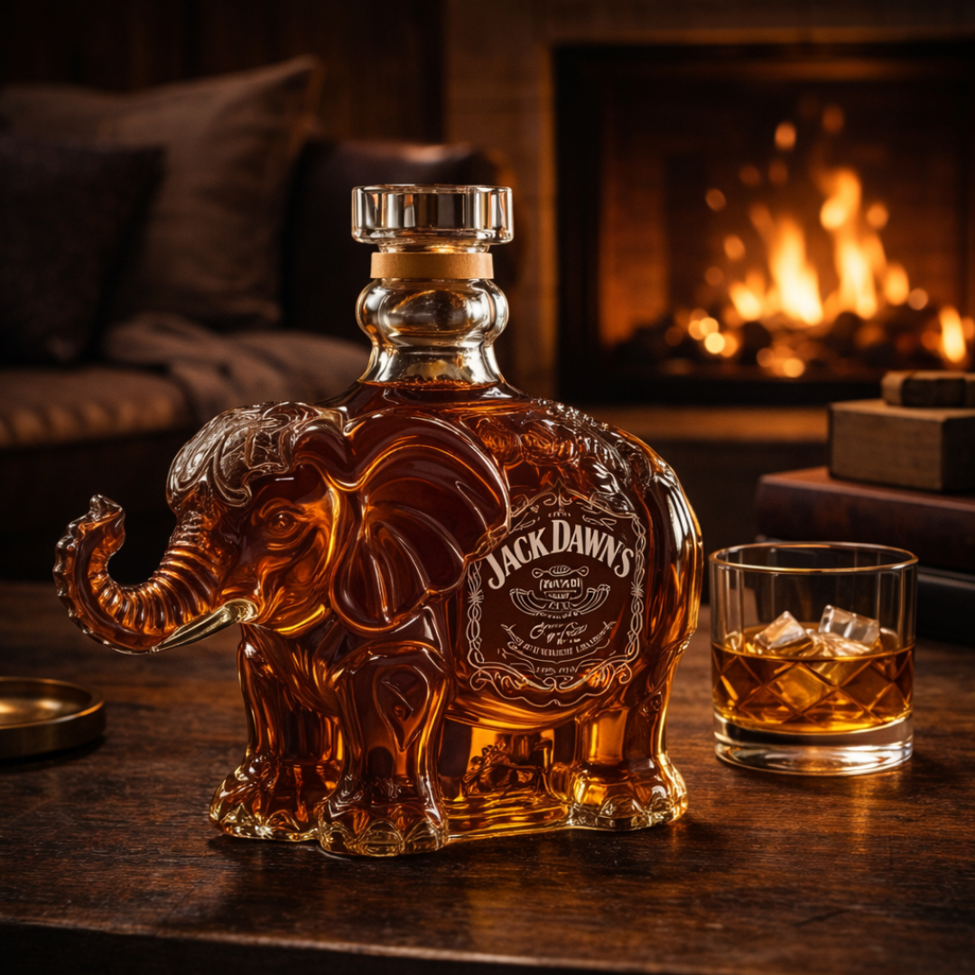 Elephant – Whiskey Bottle