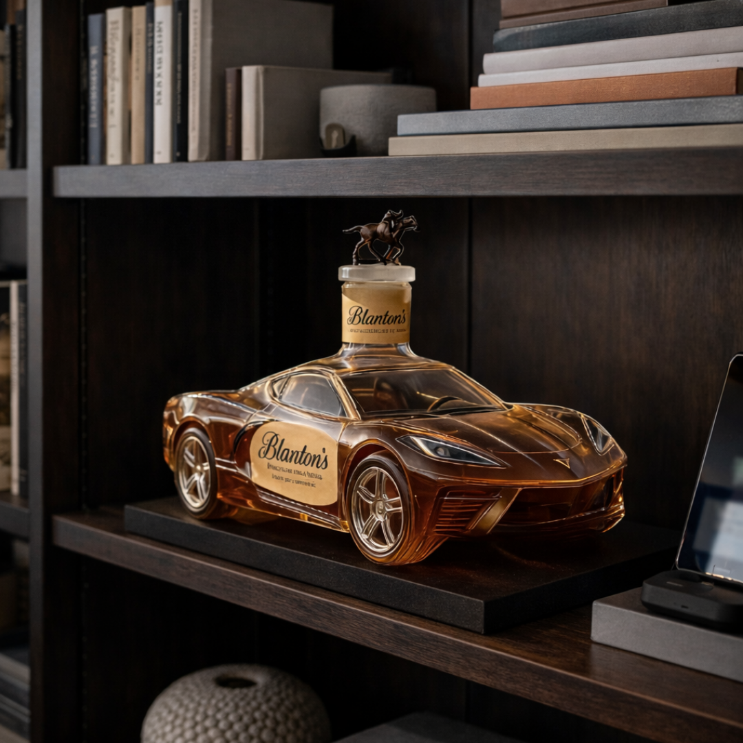 Whiskey Bottle – Sports Car Edition