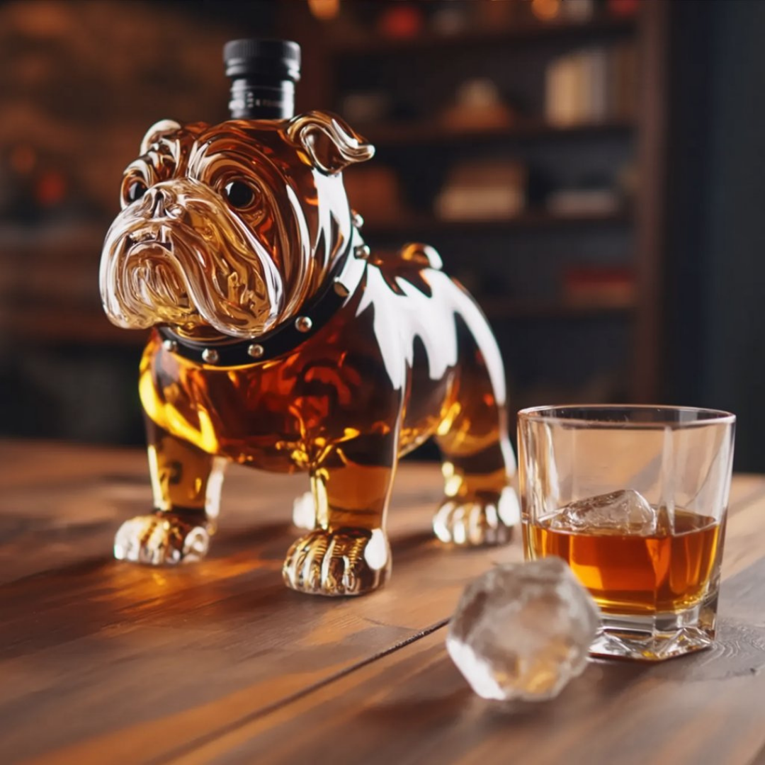 Bulldog – Whiskey Bottle
