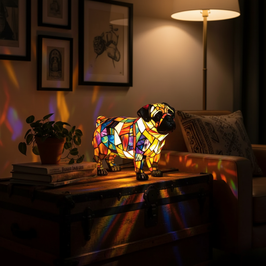 Pug Pippa – Eternal Light & Home Warmth
