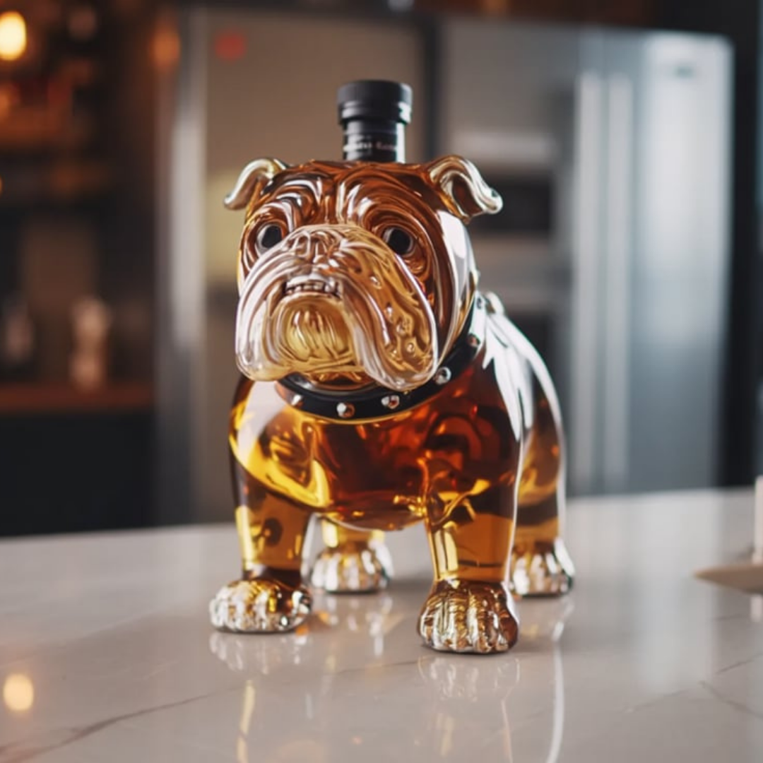 Bulldog – Whiskey Bottle