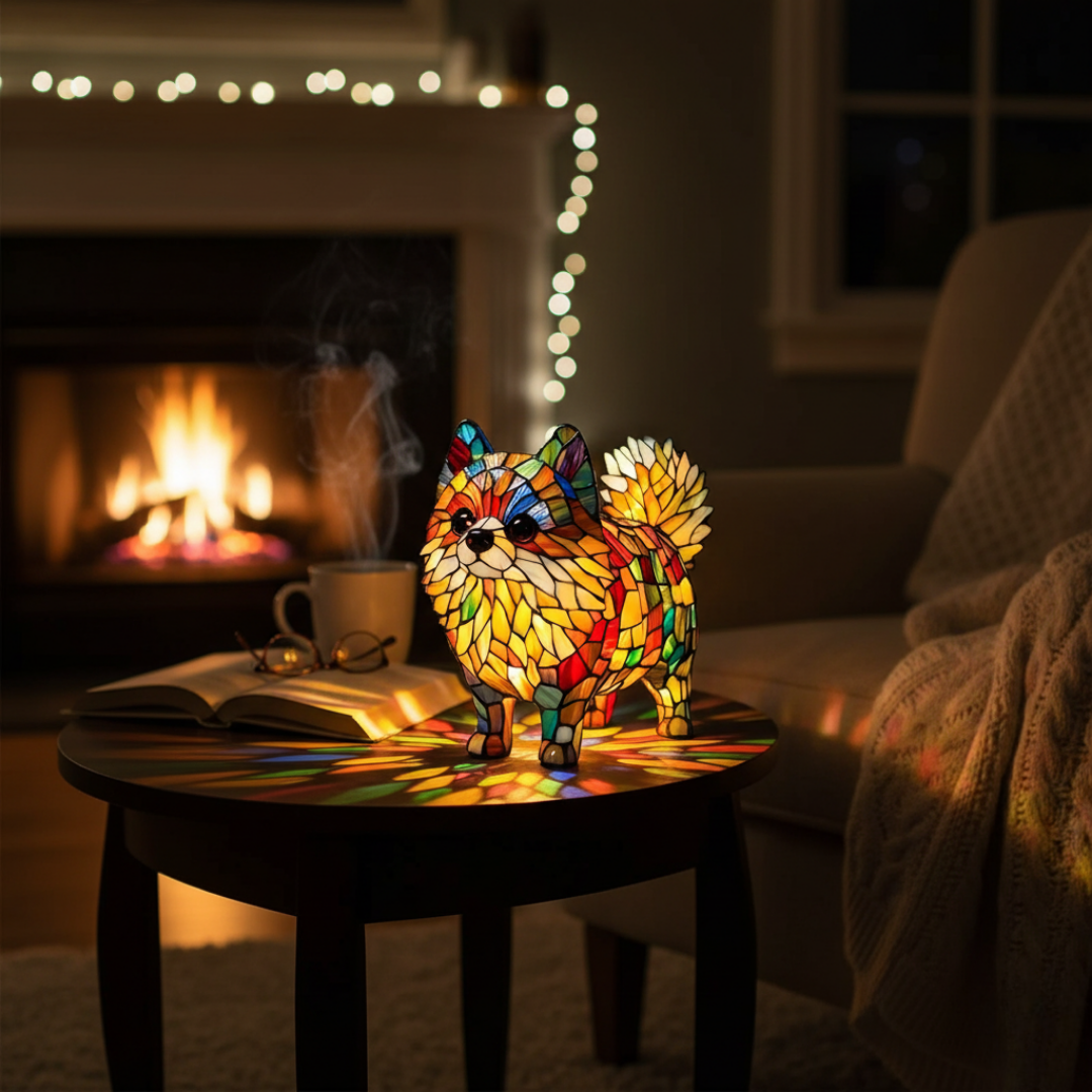 Pomeranian – Vibrant LED Lamp