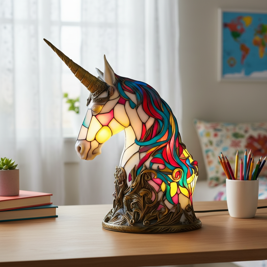 Unicorn Luna – Enchanting LED Lamp
