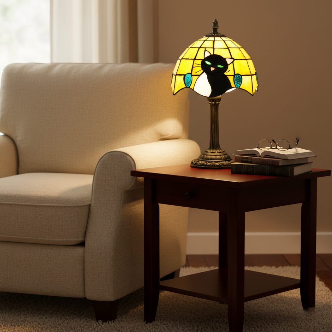 Black Cat – Royal Baroque LED Lamp