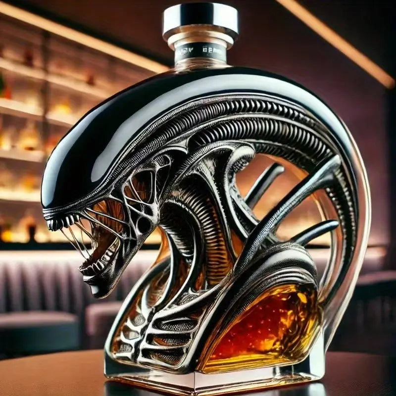Luxury Whiskey Carafe – Alien Design