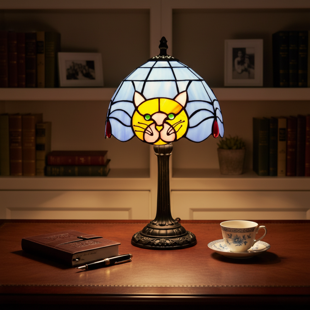 Cat – Vintage Baroque LED Bedside Lamp