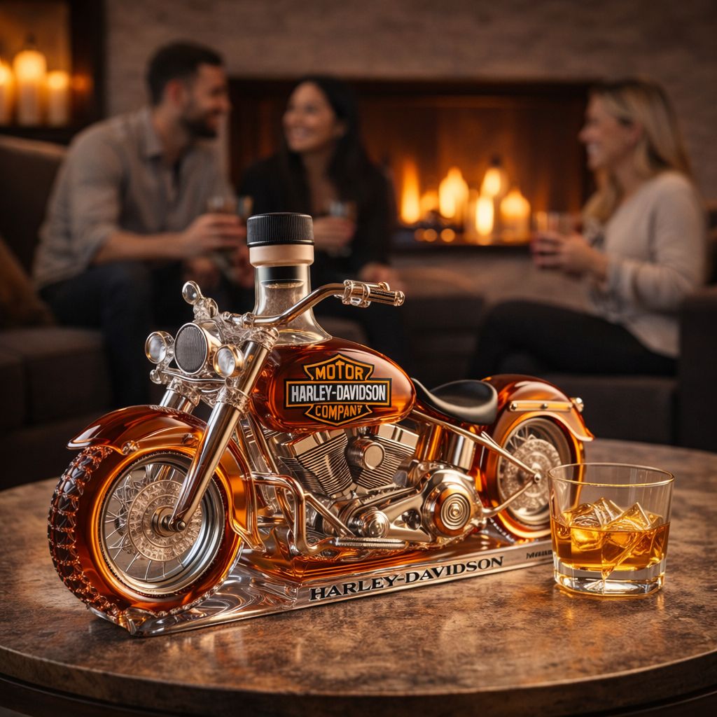 Whiskey Bottle – Collector's Motorcycle Edition