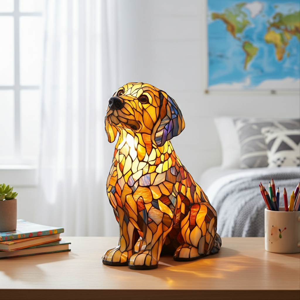 Golden Retriever – Radiant LED Companion