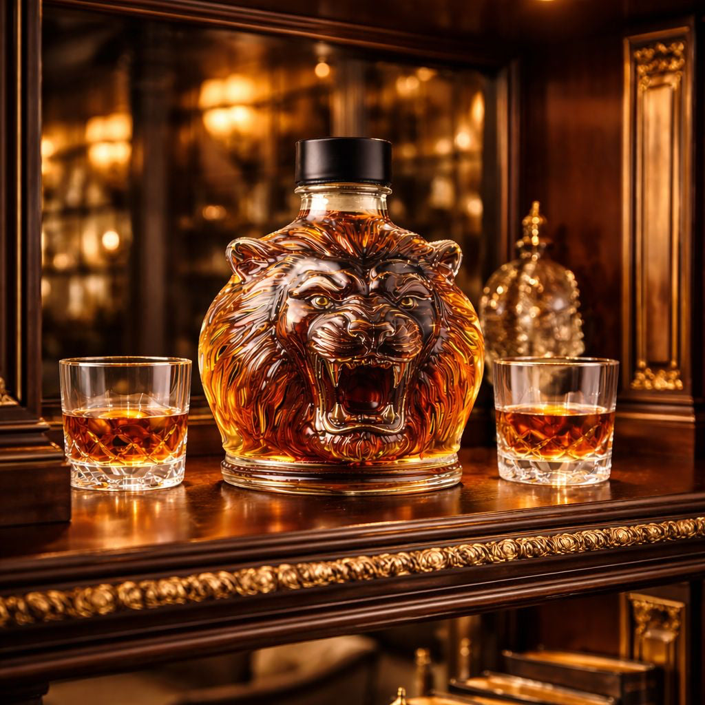 Lion – Whiskey Carafe