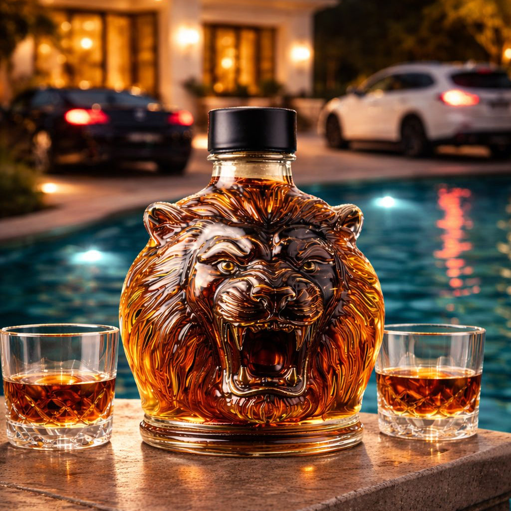 Lion – Whiskey Carafe