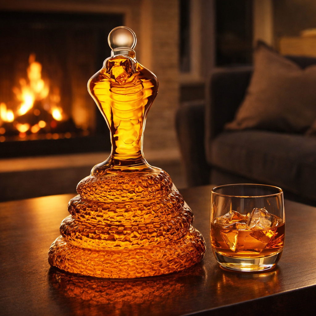 Cobra – Whiskey Decanter