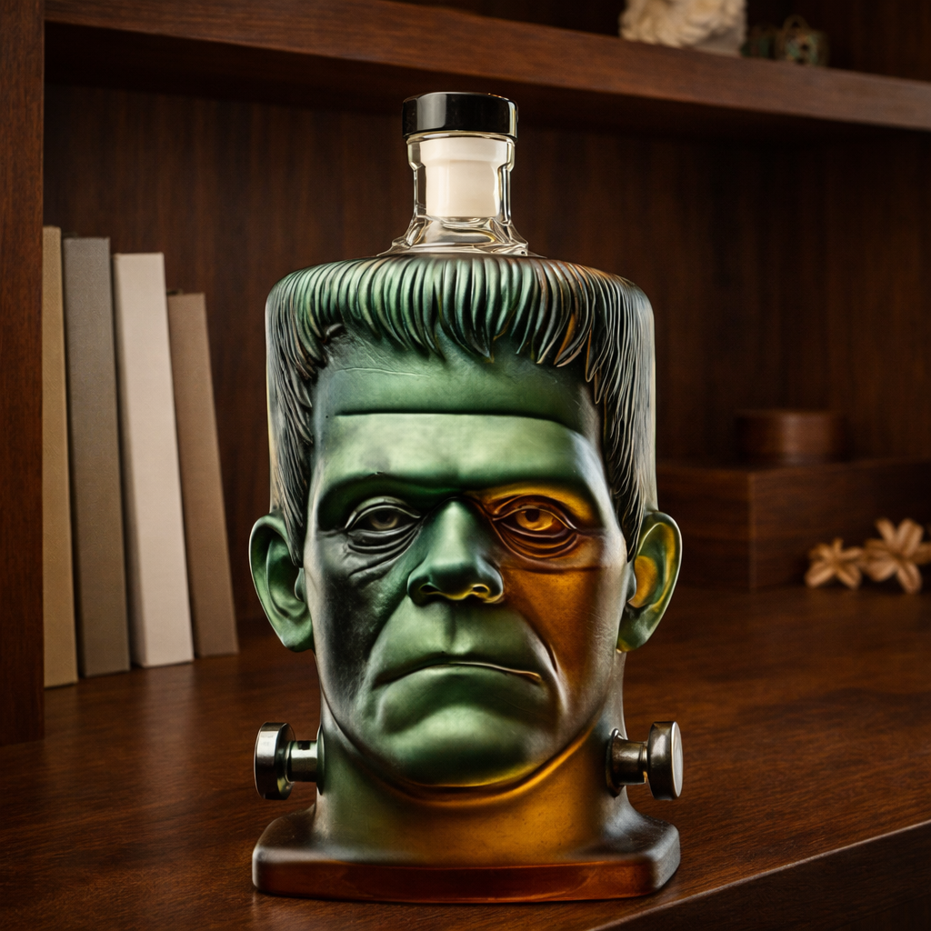 Whiskey Bottle – Frankenstein Edition