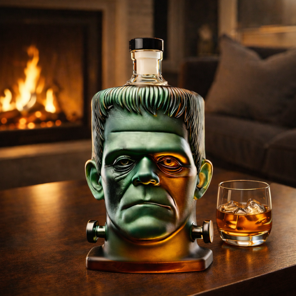 Whiskey Bottle – Frankenstein Edition