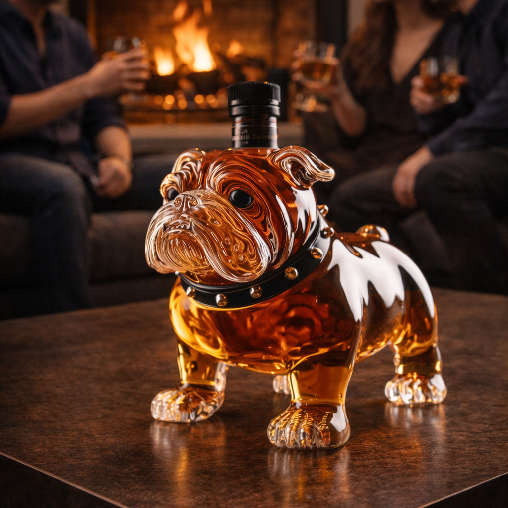 Bulldog – Whiskey Bottle