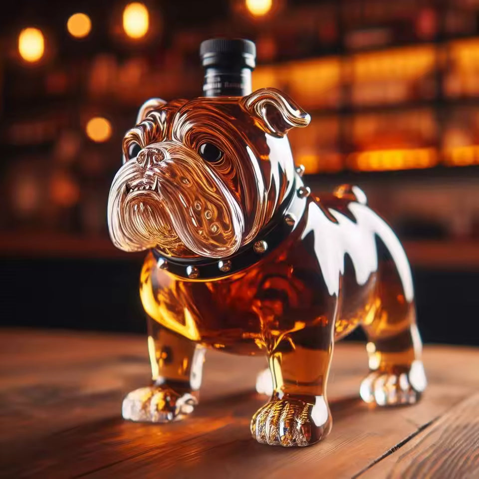 Bulldog – Whiskey Bottle