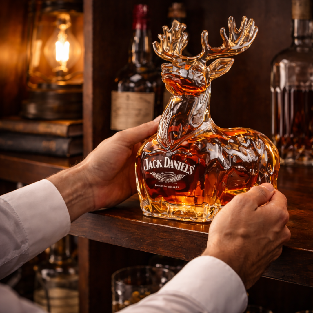 Reindeer – Whiskey Bottle Christmas Edition